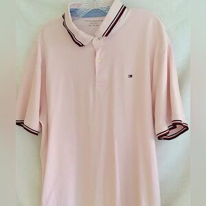 Tommy Hilfiger Polo Shirt XXL Excellent Condition light pink